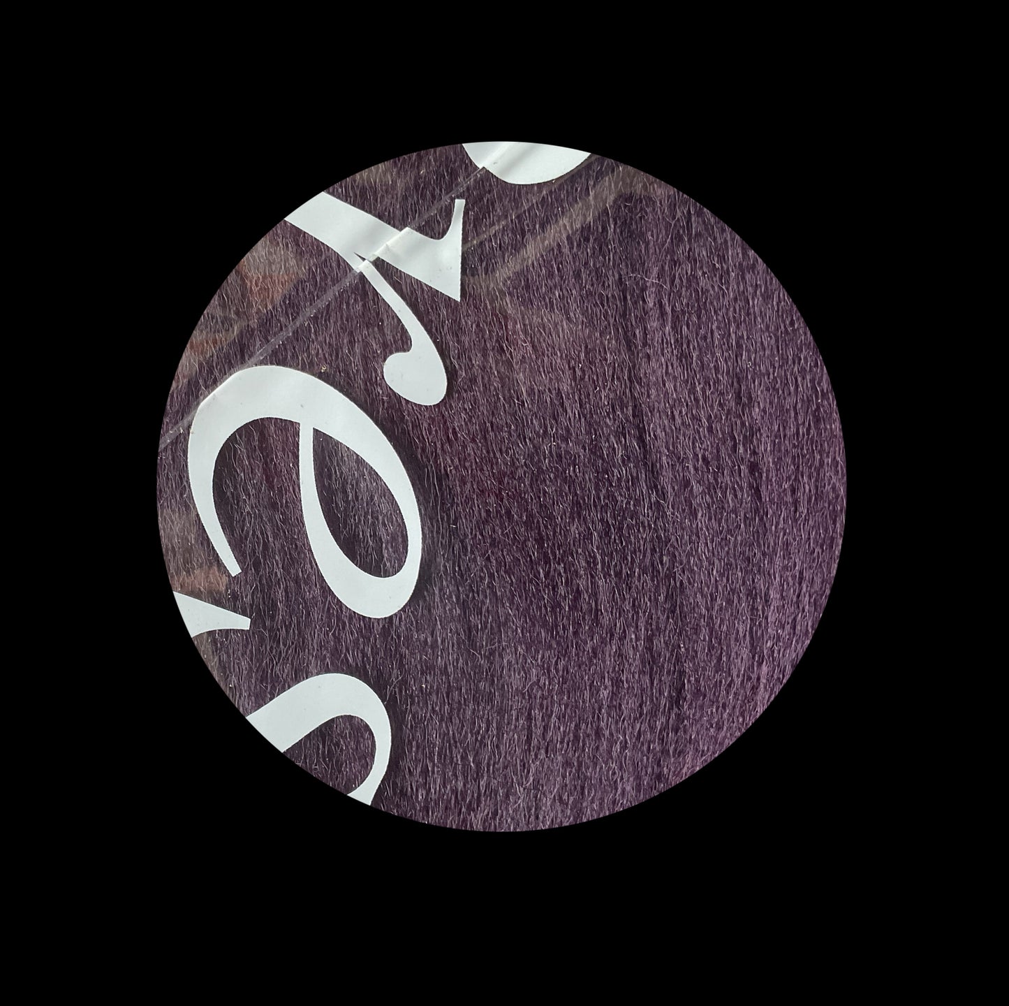 Purple Pre-stretch braiding hair 46”